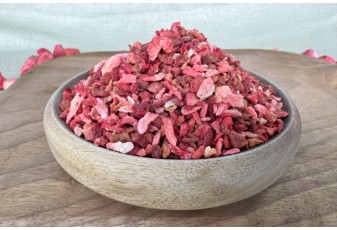 Dondurarak Kurutulmuş Çilek Parçacık - 500 gram