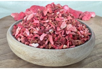 Dondurarak Kurutulmuş Çilek Parçacık - 500 gram