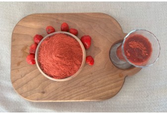 Dondurarak Kurutulmuş Çilek Toz - 500 gram